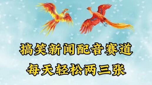 中视频爆火赛道一搞笑新闻配音赛道，每天轻松两三张-墨韵博客