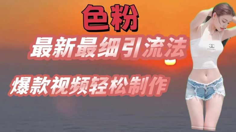 se粉最新最细引流法，七天螺旋起号法，爆款视频轻松制作【揭秘】-墨韵博客