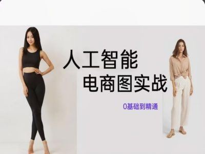 人工智能SD电商图实战，ai绘图0基础到精通-墨韵博客