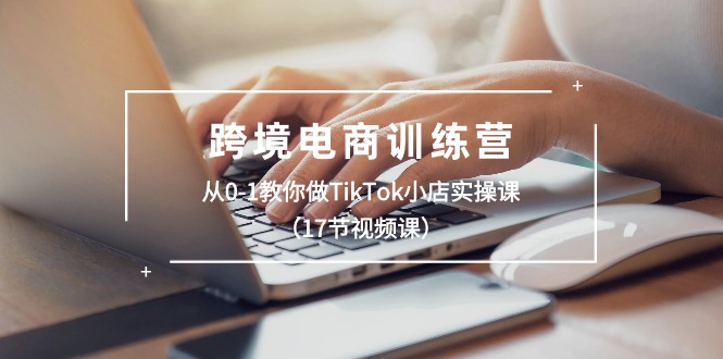 （10946期）跨境电商训练营：从0-1教你做TikTok小店实操课（17节视频课）-墨韵博客