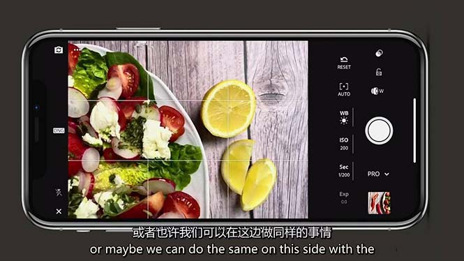 （11073期）iPhone 美食摄影-掌握美食摄影造型-构图和编辑艺术-21节课-中英字幕-墨韵博客