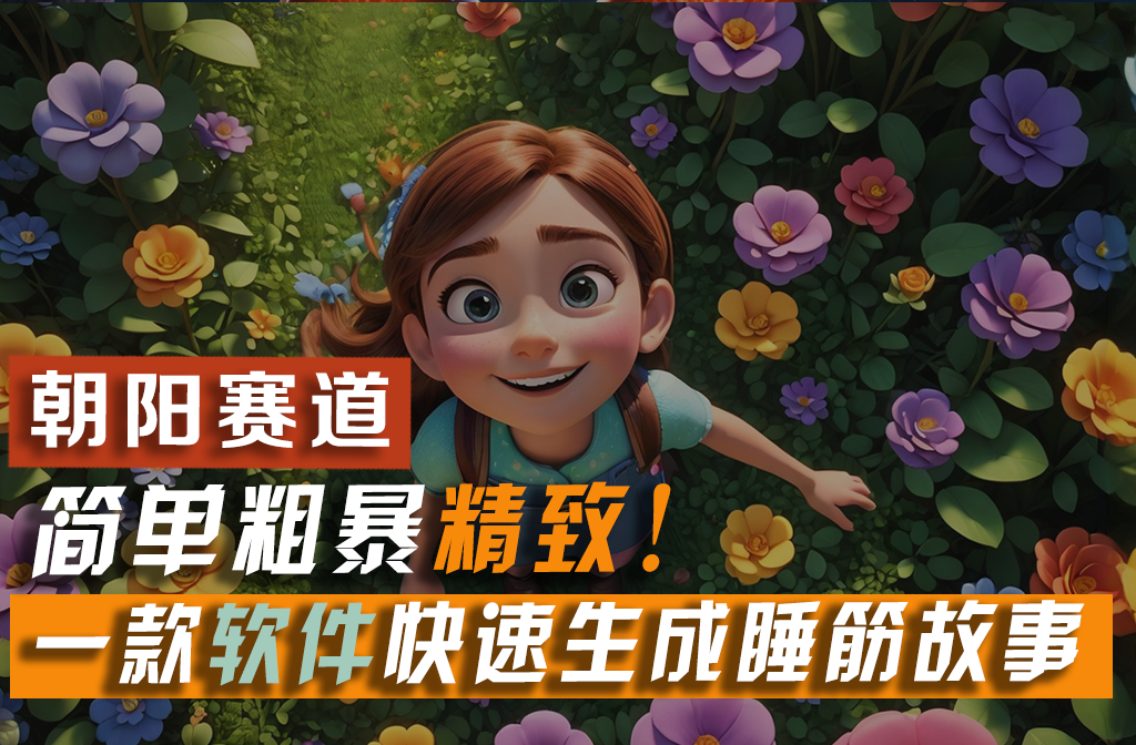（11405期）利用一款软件5分钟一条爆款睡筋故事，简单粗暴精致！小白月入2w+-墨韵博客
