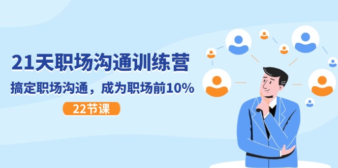（11615期）21天职场沟通特训营，搞定 职场沟通，成为 职场前10%（22节）-墨韵博客