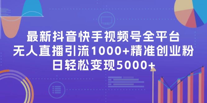（11970期）最新抖音快手视频号全平台无人直播引流1000+精准创业粉，日轻松变现5000+-墨韵博客