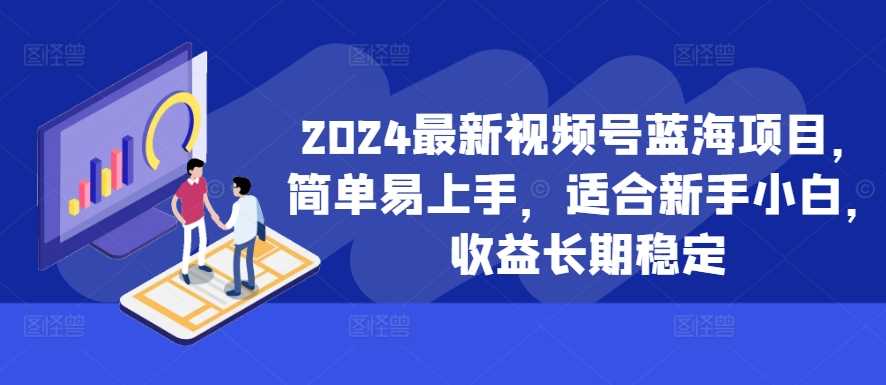 2024最新视频号蓝海项目，简单易上手，适合新手小白，收益长期稳定-墨韵博客