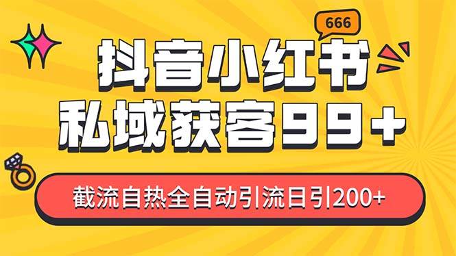 （13421期）某音，小红书，野路子引流玩法截流自热一体化日引200+精准粉 单日变现3…-墨韵博客