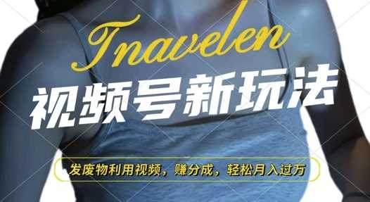 视频号新玩法，废物利用视频，撸分成收益，轻松月入过W【揭秘】-墨韵博客