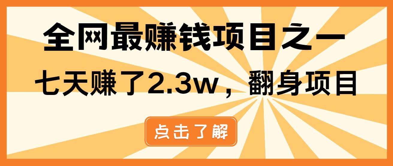 （13674期）小白必学项目，纯手机简单操作收益非常高!年前翻身！-墨韵博客