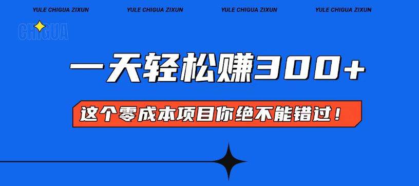 （13702期）零成本入门！简单几步开启一天300+的赚钱之路！-墨韵博客