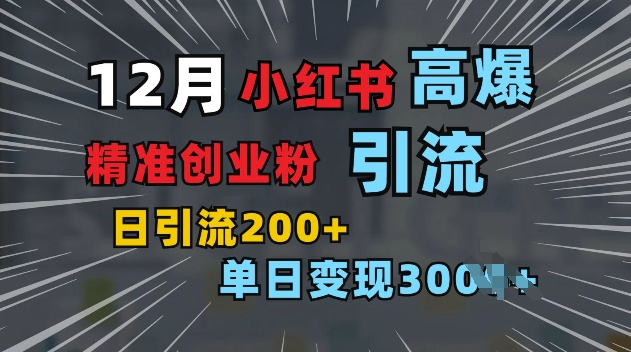 小红书一张图片“引爆”创业粉，单日+200+精准创业粉 可筛选付费意识创业粉【揭秘】-墨韵博客