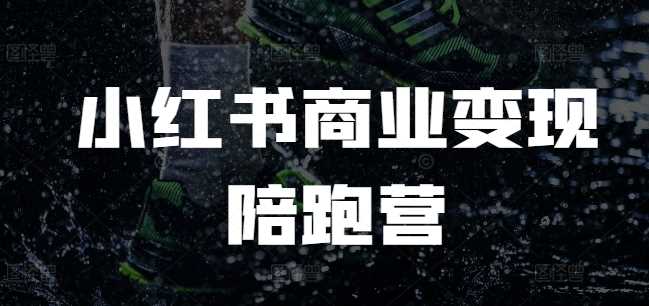 小红书商业变现陪跑营，小红书电商教程-墨韵博客